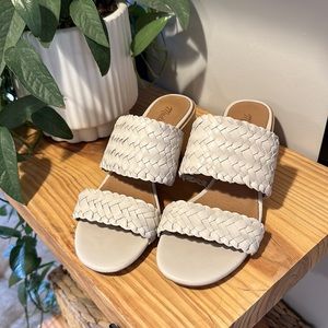 Woven Madewell Kiera Mule Heeled Sandals